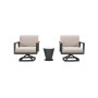 Swivel Armchair (with cushions) HIGOLD EMOTI 697724